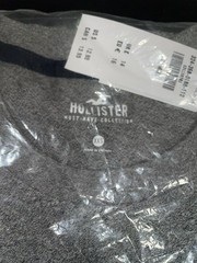Mens HOLLISTER Must Have Collection Crew T-Shirt Gray NEW Size XXS