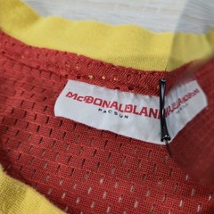 Men’s 2XL Pacsun McDonaldland Trip Short Sleeve Jersey Mesh Double Sided Graphic