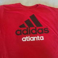 Adidas Atlanta Mens Extra Large Red The Go To Tee