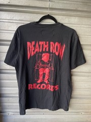 Death Row Records 30th Anniversary Shoe Palace T-Shirt Embroidered Logo Men’s M