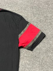 True Religion Shirt Men’s Large Black Contrast Paneled Sleeve Tee
