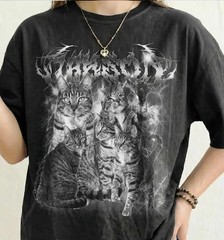 Custom Cat Portrait Comfort Tee Personalized Pet Photo Shirt Gift Idea