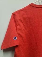 Champion Men Size S Red Heritage Big C Logo T-shirt Streetwear Athleisure No Tag