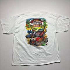 Dirt Car Nationals 2012 Tshirt Mens 3XL Big Print Front And Back Volusia Racing