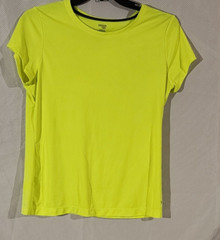 Danskin Now Women Yellow Shirt Top XL/XG 16-18