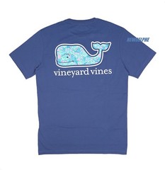 NWT Vineyard Vines Men’s Short Sleeve Pocket Crew Tee “TURTLES & STARFISH WHALE”