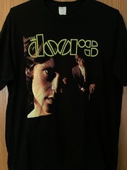 The Doors – Black Shirt Featuring Cover Art From Their First LP – 3XL/Port & Co.