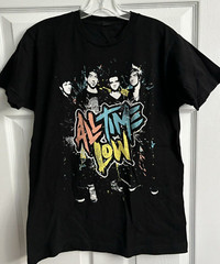 All Time Low Band Spring Fever Tour Black Unisex Short T-Shirt Cotton