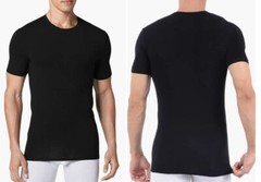 Tommy John Men’s Cool Cotton Crew-Neck T Shirt Black Choose Size