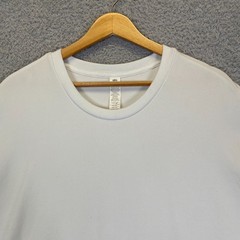 Alo Yoga Double Take T-Shirt Men’s 2XL White Short Sleeve Heavy