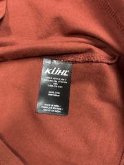 Kuhl Shirt Men Small Wildfibre Long Sleeve Hiking Trek Mountain New