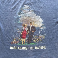 GRAIL Vintage 90s Rage Against The Machine T-Shirt Size XL