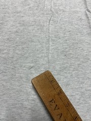 Vintage 80s 90s pocket t shirt BVD blank heather gray single stitch medium