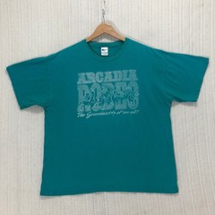 Arcadia Rodeo The Granddaddy of Em All Graphic T Shirt Size XL Teal Gildan