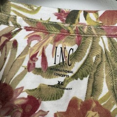 Lot Of 2 NWT Men’s XL Floral T-Shirts INC & LCKR Boho Vacation Resort Golf Beach