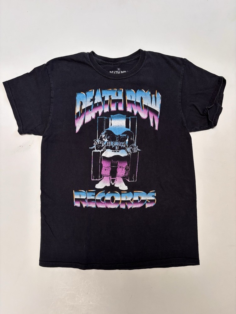 Death Row Records Hip Hop Rap Logo Adult Size Medium Shirt