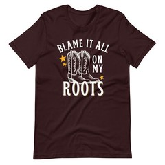 Blame It All On My Roots Country Music Festival Unisex t-shirt S,M,L,XL,2X,3X,4X