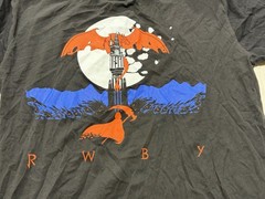Rooster Teeth RWBY T Shirt Japanese Anime Red Dragon Graphic Adult Size LRG 752