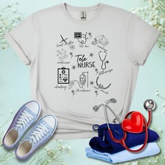 Tele Nurse Comfort Tee Ring Spun Cotton Soft Tele