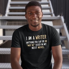 Funny Writer T Shirt for Men Humorous Author Design Perfect Gift for Dads or …
