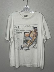 Y2k Kobe Bryant LEE Sports T Shirt