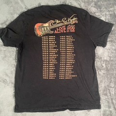 Stevie Ray Vaughan T Shirt Large Black Cold Shot Double Trouble Wrangler SRV 202