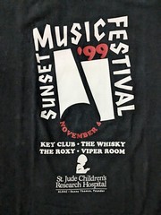 1999 SUNSET MUSIC FESTIVAL T-Shirt Men’s (Xl) Rare 1990S Vintage, Dave Navarro