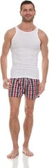 48 Pack of Mens Cotton Undershirt, Ribbed Tank Top A Shirt White