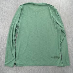 Howler Brothers Shirt Adult Large Green Long Sleeve HB Tech T UPF 50+ Mens L