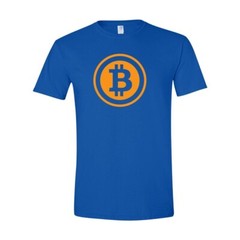 Bitcoin Logo Crypto Symbol Tshirt Cryptocurrency Tee Print DTF T-Shirt S/5XL