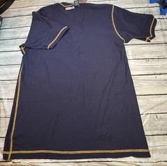 Large Ozoc Jean Co. T-shirt Crown Royal Blue Self Defense Reversible Very Rare