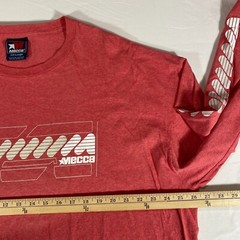 Vintage Mecca Long Sleeve T Shirt Size 2XL USA Made 35-DW37