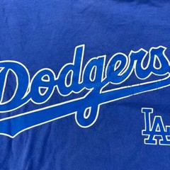 Los Angeles LA Dodgers Shirt Mens Size XL Blue Tee Baseball