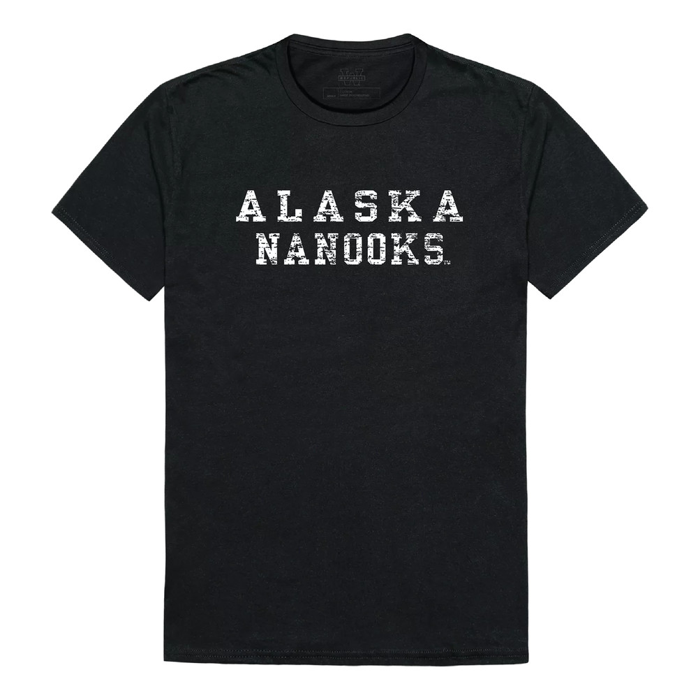 University of Alaska Fairbanks Nanooks NCAA Distressed Arch College Tee T Shirt