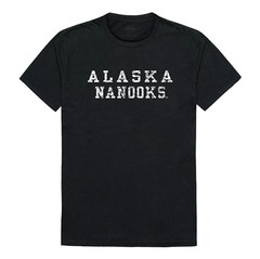University of Alaska Fairbanks Nanooks NCAA Distressed Arch College Tee T Shirt