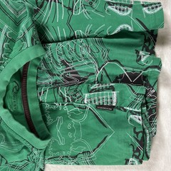 VTG Request Men’s Graphic Embroidered Green Tshirt Big & Tall 4XL Short Sleeve