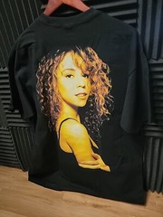 MARIAH CAREY ON SHAKA HEAVYWEIGHT GARMET DYED T SHIRT