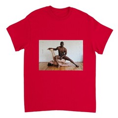 Heavyweight Unisex Crewneck T-shirt Gay related Pattern