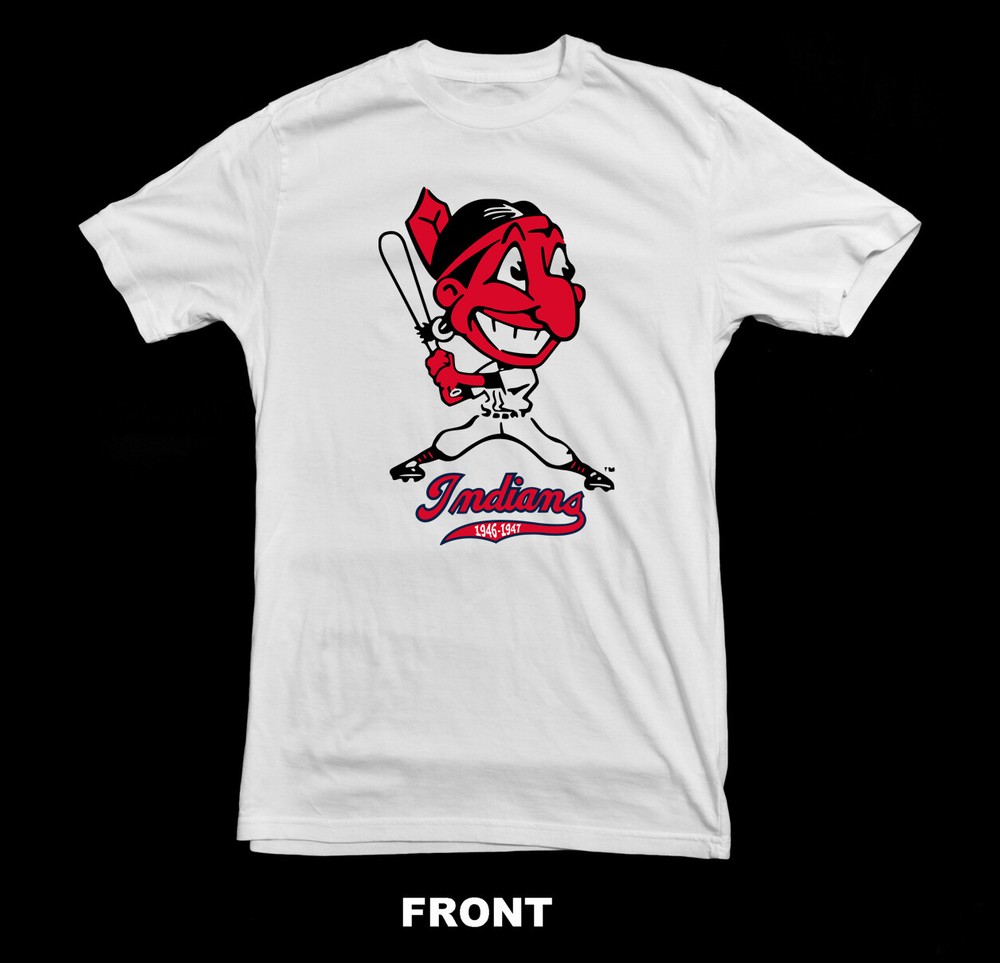 Cleveland Indians Chief Wahoo Vintage Logo T-Shirt