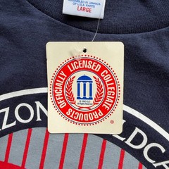 Logo 7 Arizona Wildcats Year of Fan Uni College Shirt Sz Large NWT Vintage 90s