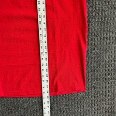 Vintage Washington DC T Shirt Embroidered Delta Magnum Weight L Red 90s y2k