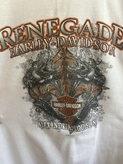Harley Davidson Motorcycle Renegade Alexandria LA Louisiana Long Sleeve Sz Large