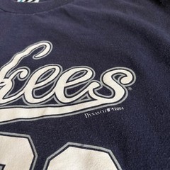 Dynasty New York Yankees T-Shirt Mens Medium Navy Blue Jorge Posada 2004