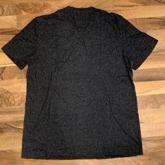 ABBOT & MAIN (Sz Medium) Men’s Basic V-Neck Tee T-Shirt Tri Blend Casual, Gray C