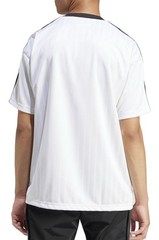 NEW MEN’S ADIDAS ORIGINALS TREFOIL POLY TEE SHIRT SIZE Large White IM9459