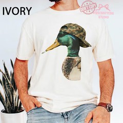 Funny Mallard Duck Unisex Wildlife Bird Animal Lover Comfort Tee