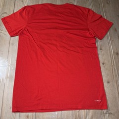 Adidas Performance Tee Red Short Sleeve T-Shirt Cotton/Polyester Size Small