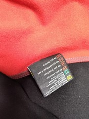 Swix Men’s Base Layer Top L Red 1/4 Zip Nordic Ski Thermal