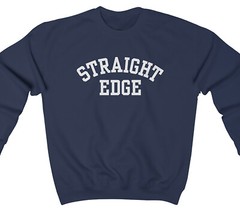 STRAIGHT EDGE Drug Free sxe XXX Minor Threat – Long Sleeve T / Crewneck Fleece
