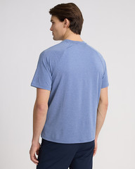 NEW – EXPRESS Men’s Sueded Soft Jersey Crew Neck T-Shirt Eclipse Blue Sz M $44